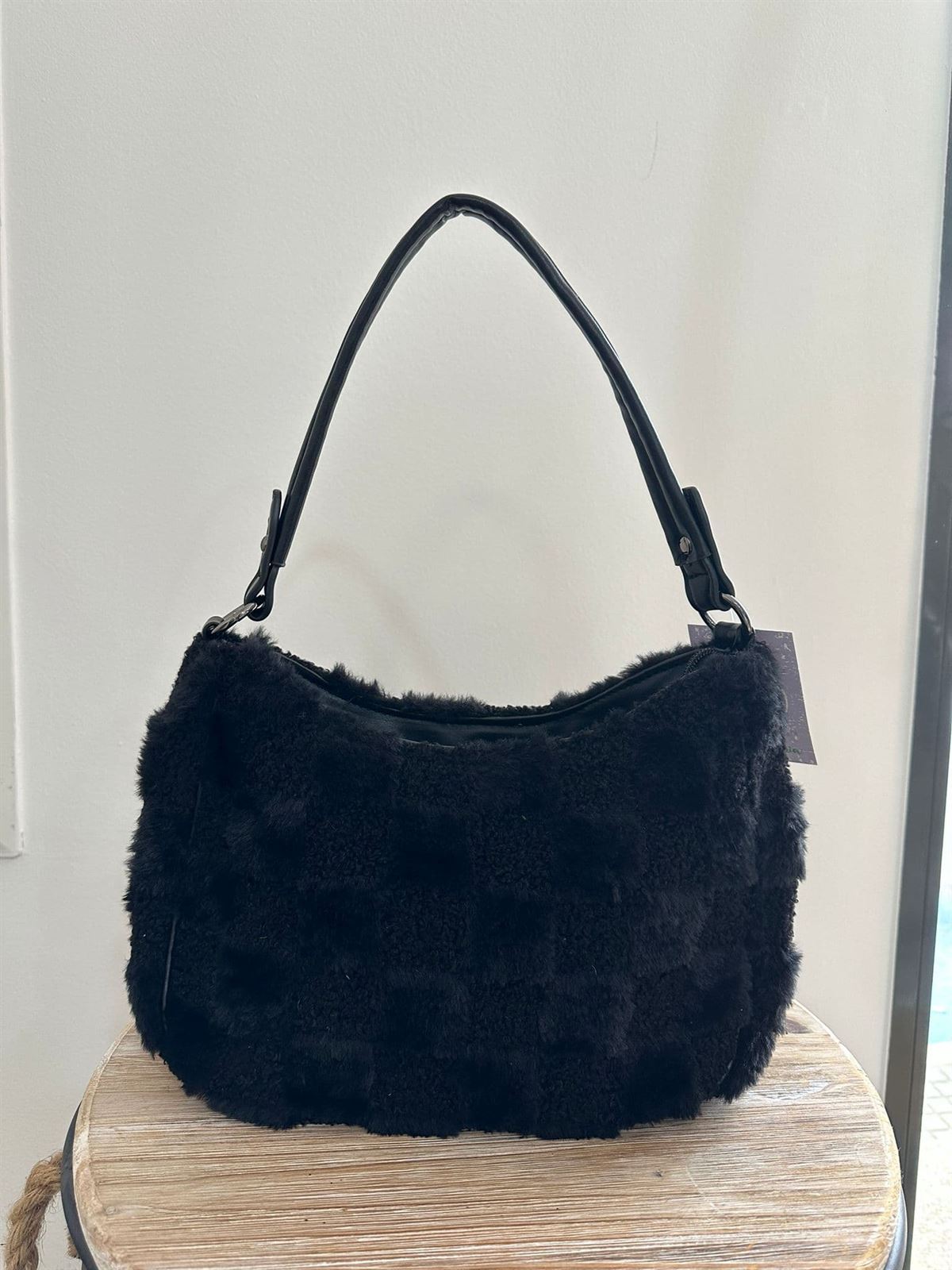 BOLSO NEGRO PELO - Imagen 2