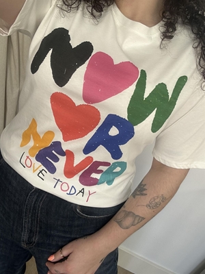 CAMISETA NOW OR NEVER - Imagen 2