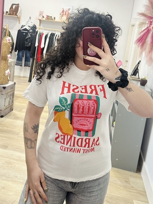 CAMISETA SARDINA LIMÓN - Imagen 2