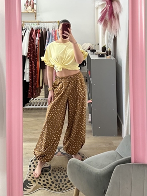 CAMISETA VOLANTE AMARILLO - Imagen 2