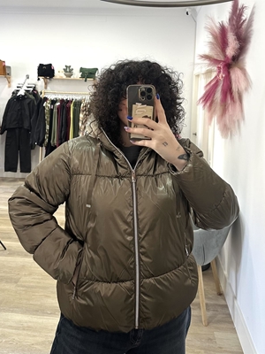 CAZADORA ACOLCHADA KAKI - Imagen 2