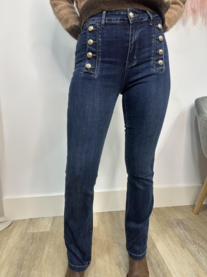 PANTALÓN CAMPANA BOTÓN - Imagen 2