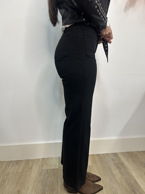 PANTALÓN FLARE NEGRO - Imagen 2