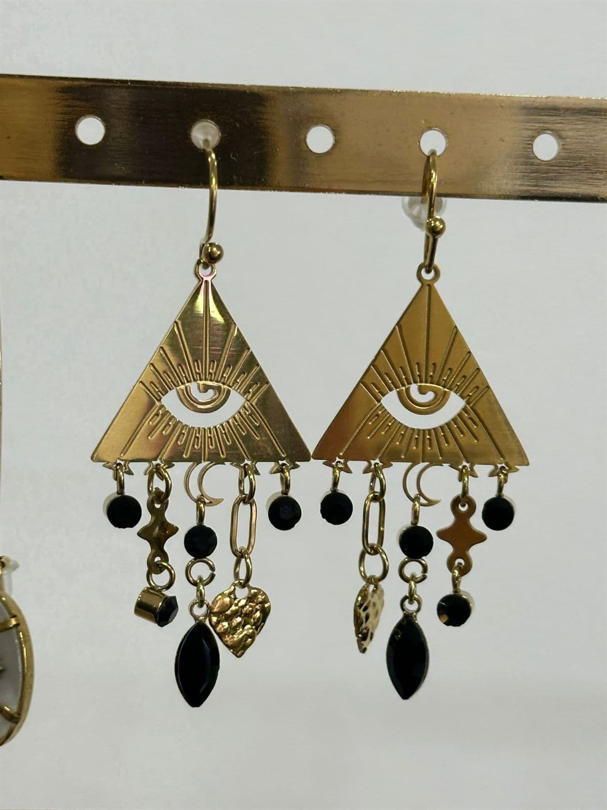 PENDIENTES OJO NEGRO - Imagen 1