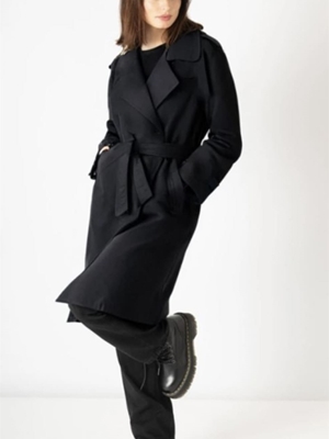 TRENCH ROCKMANTIC NEGRO ANIMOSA - Imagen 2